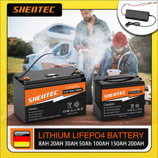 12/24V 200Ah 100Ah 50Ah