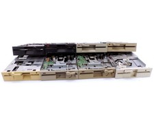 8x 5.25" Diskettenlaufwerke Retro Computer Floppy Disk Drive FDD defekt Bastler