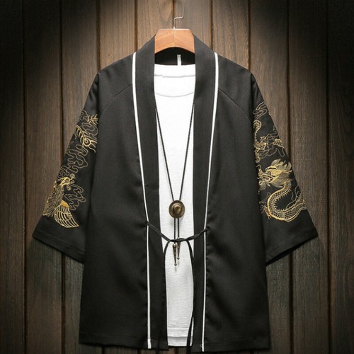 Stickerei kimono jacke herren - kimono,
