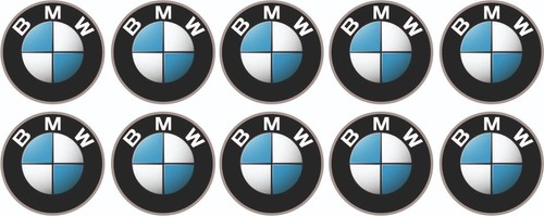 Bmw aufkleber 10x2cm - bmw,