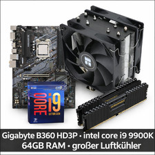 intel i9 8x 5,00GHz 64GB DDR4