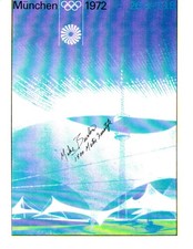 Mike Burton Signed 1972