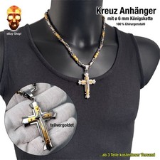 Herren Kreuz Anhänger - mit