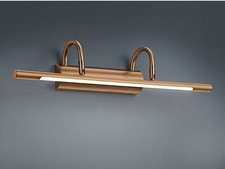 TRIO Bilderleuchte mit SMD LED in Altmessing - edle Optik - Bilder Wandleuchte