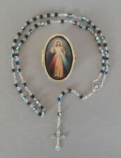 Rosenkranz schwarz schimmernde