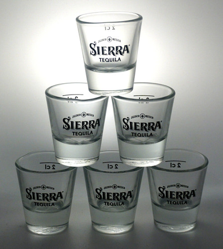 Sierra tequila shot glas - sierra,