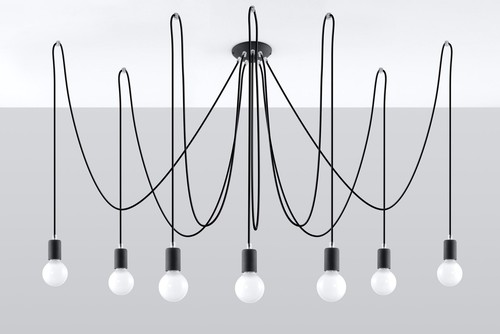 Spinne schwarz loft e27 - spinne,