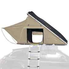 Prime Tech Hartschalen-Autodachzelt Delta schwarz/beige – Leichtbau, nur 45 kg