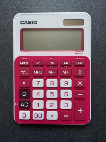 Casio 20nc taschenrechner - casio, ms-20nc