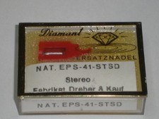 Ersatz-Plattenspielernadel   NATIONAL EPS-41-STSD,  Fabrikat  Dreher & Kauf