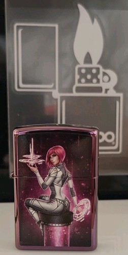 Zippo pin girl motiv by - zippo, pin-up-girl