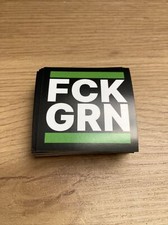 FCKGRN FCK GRN GRÜNE Aufkleber Sticker ANTI GRÜN Ampel Baerbock Habeck 5,2x5,2cm