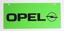 OPEL Schild - grün - 50 x 23 cm