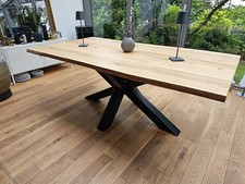 Baumkantentisch Esstisch Eiche Massiv Tisch 2x1m TOP Zustand