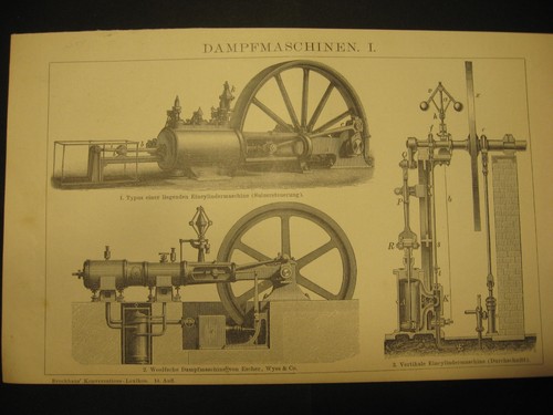 Dampfmaschine,Dampfkessel,Werk