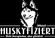 Husky autoaufkleber - husky,