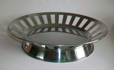 Bodum 29 Brotkorb  Obstschale, Edelstahl, oval