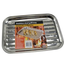 Grillplatte Edelstahl
