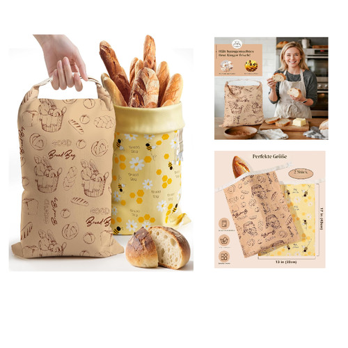 Aofmee bienenwachs brotbeutel - aofmee,