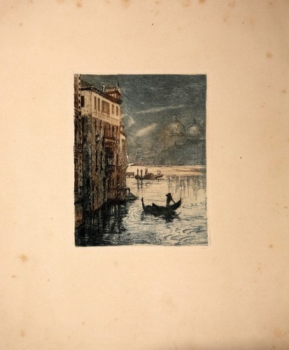 Gondel venedig - gondel,
