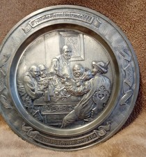 Zinn wandteller sehr selten - zinn,