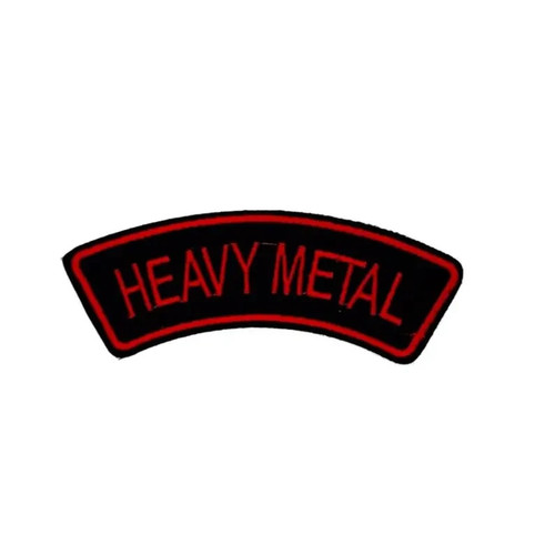 Heavy metal aufnäher - metal,