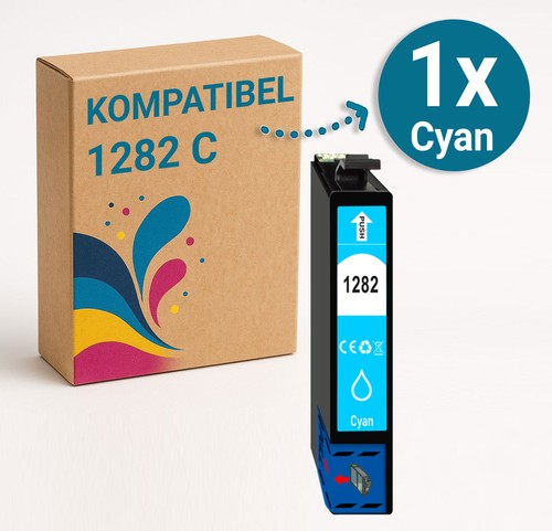1282 cyan patrone passend - cyan,