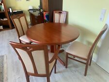 Tischgruppe Buche Nussbaum