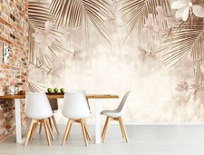 Fototapete Blumen Blätter