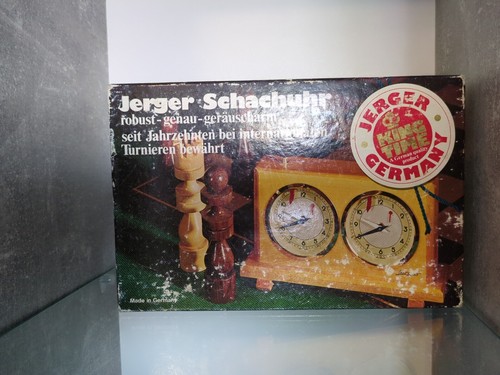 Jerger schachuhr originale - jerger,