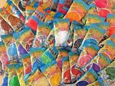 1000 Hama midi Bügelperlen 207- xx, Ø 5 mm Perlen Steckperlen Beads, Stiftplatte