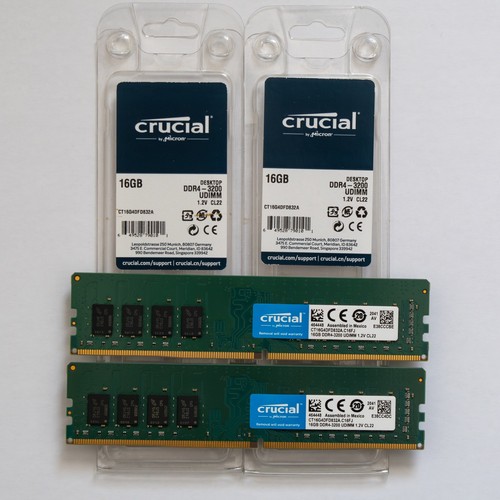 Crucial 32gb ddr4 3200 - ddr4-3200, ram