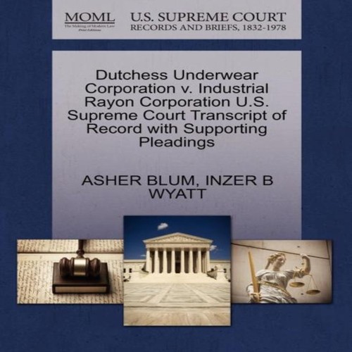 Dutchess underwear corporation - underwear,