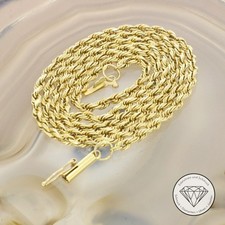 SONDERAKTION WERT 1380,- Feine Kordelkette massiv 585 Gold 14 KT Kette 50cm XXYY