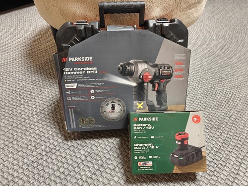 12v bohrhammer parkside inkl - 12v,