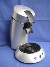 (#061) HD7812 Kaffeemaschine Kaffeepadmaschine Philips Senseo® Silber 1Padhalter