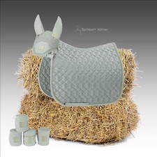 Eskadron HERITAGE Schabracke " GLITTER - MESH " im Set, sea salt, Dressur