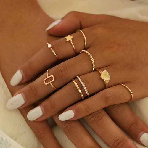 Böhmisches ring set damen - set,