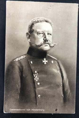 Generaloberst hindenburg - ak,
