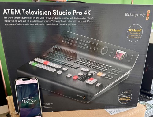 Blackmagic atem television - blackmagic, 4k