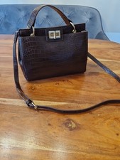 Krokostyle ,dunkelbraun-Damen