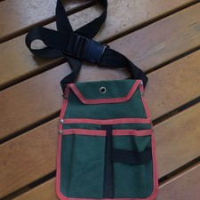 Gürteltasche Werkzeugtasche Garten Grün Halter Holster Werkzeug Tasche 3 Fächer