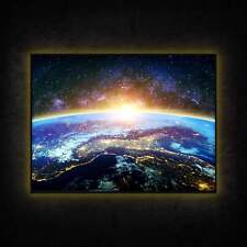 LED Leuchtbild - Planet Erde