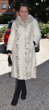 US5381 REAL MINK FUR COAT