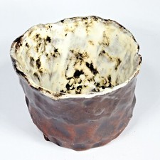 Teeschale GLETSCHER Unikat sig. Keramik Steinzeug Prof.em Loeschner-Gornau BW12