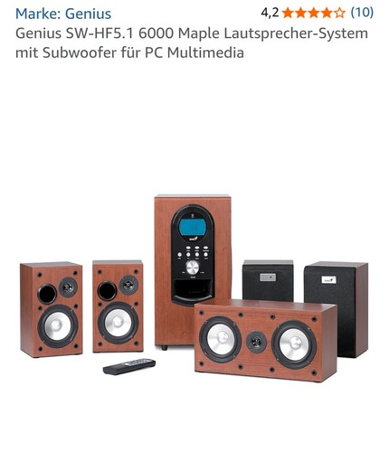 Genius active home theater - 5.1,