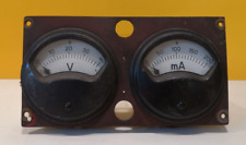 Siemens&Halske Voltmeter Amperemeter Gleichstrom Drehspulmesswerk|90 mm|Retro