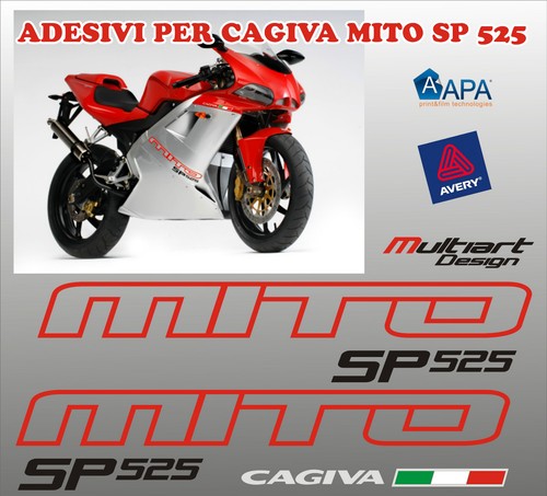 Kit aufkleber für cagiva mito - kit,