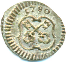 Regensburg-Stadt, 1 Pfennig 1780 in St