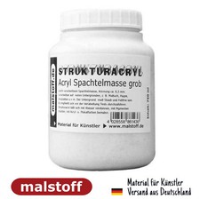 Grobe Strukturpaste für Acryl